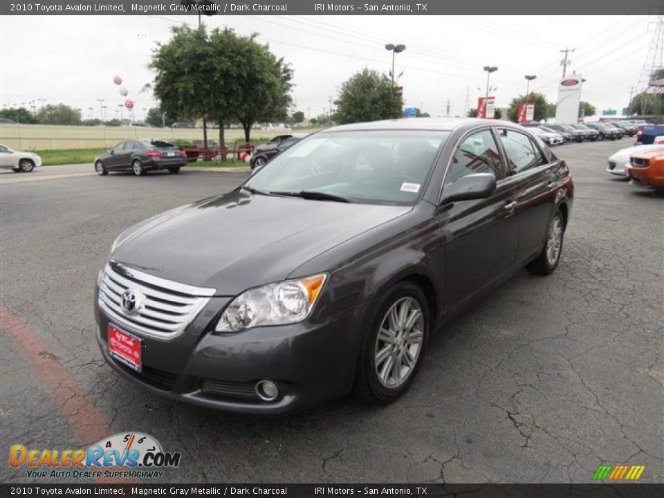 2010 Toyota Avalon Limited Magnetic Gray Metallic / Dark Charcoal Photo #3