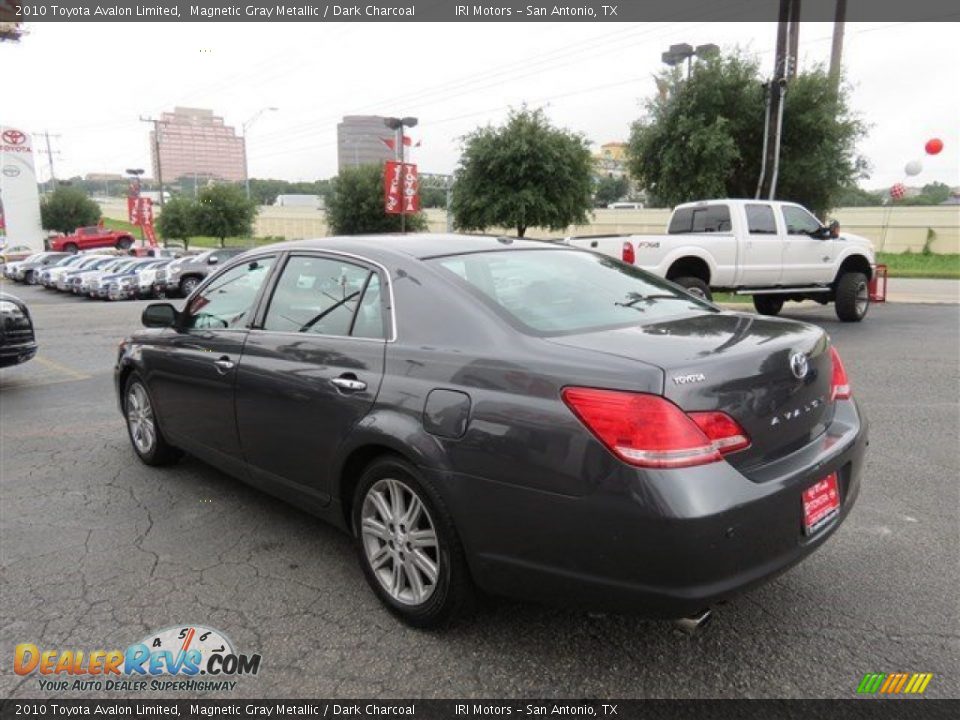 2010 Toyota Avalon Limited Magnetic Gray Metallic / Dark Charcoal Photo #5