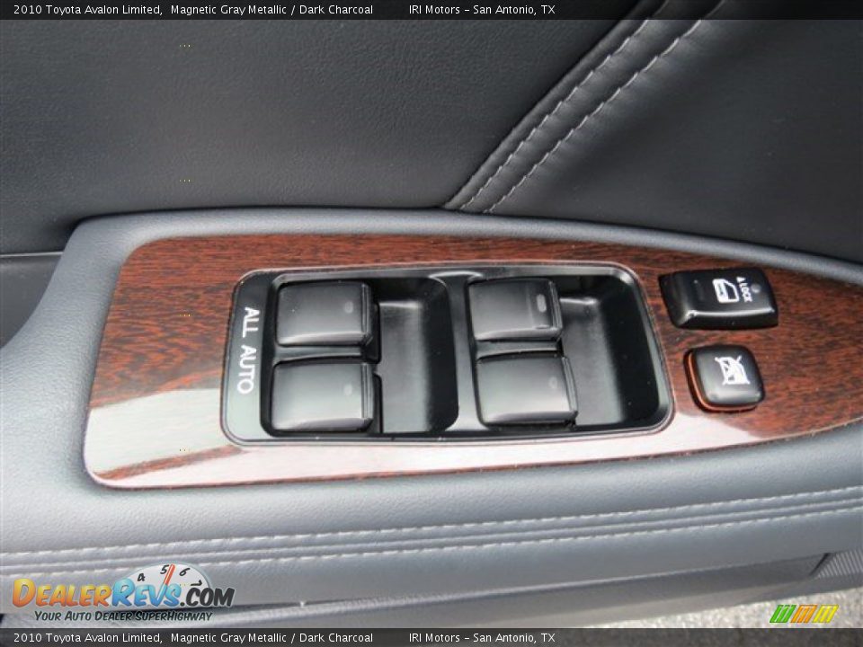 2010 Toyota Avalon Limited Magnetic Gray Metallic / Dark Charcoal Photo #10