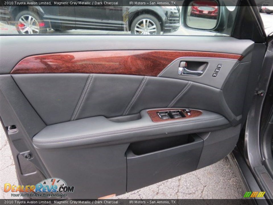 2010 Toyota Avalon Limited Magnetic Gray Metallic / Dark Charcoal Photo #11