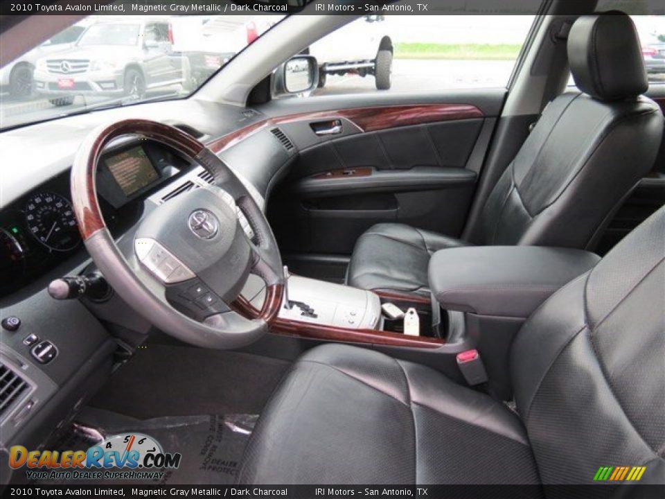 2010 Toyota Avalon Limited Magnetic Gray Metallic / Dark Charcoal Photo #12