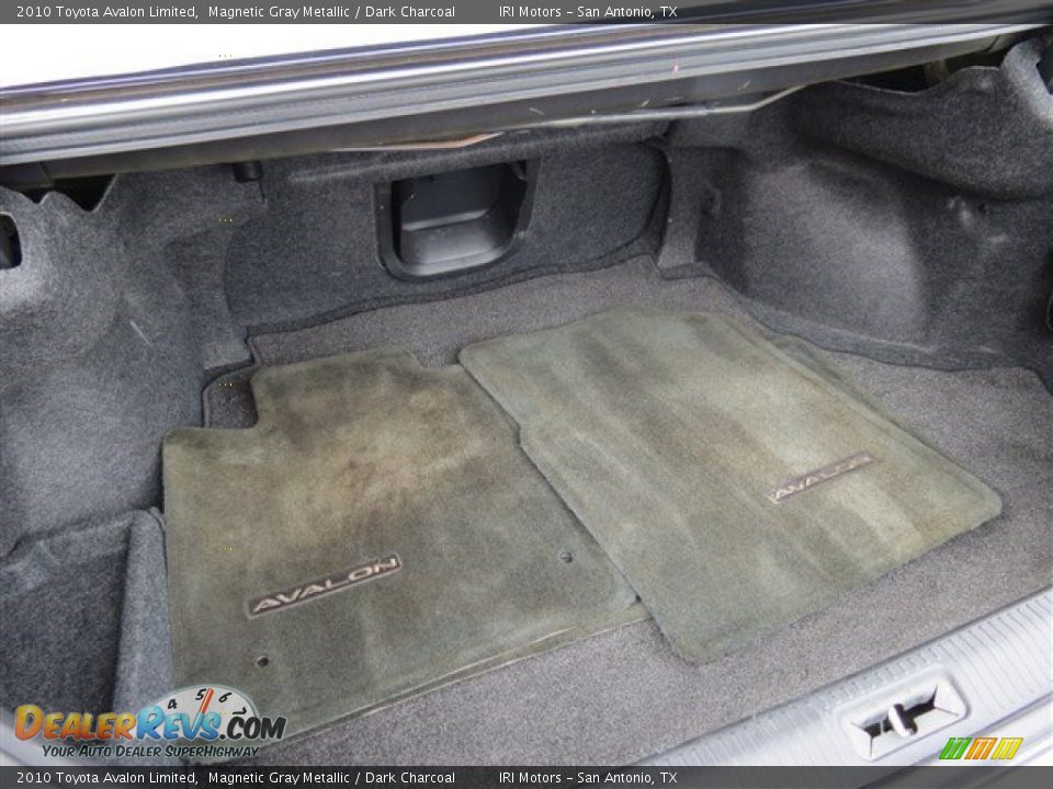 2010 Toyota Avalon Limited Magnetic Gray Metallic / Dark Charcoal Photo #16