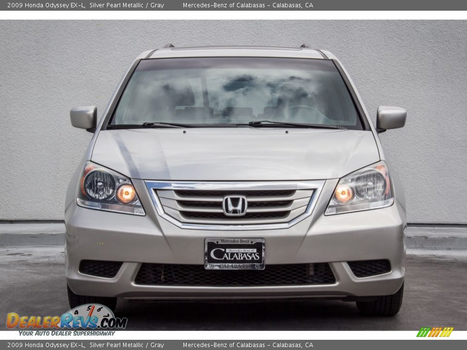 2009 Honda Odyssey EX-L Silver Pearl Metallic / Gray Photo #2
