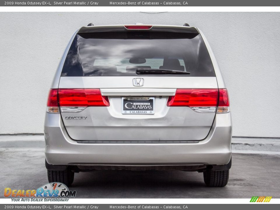 2009 Honda Odyssey EX-L Silver Pearl Metallic / Gray Photo #3