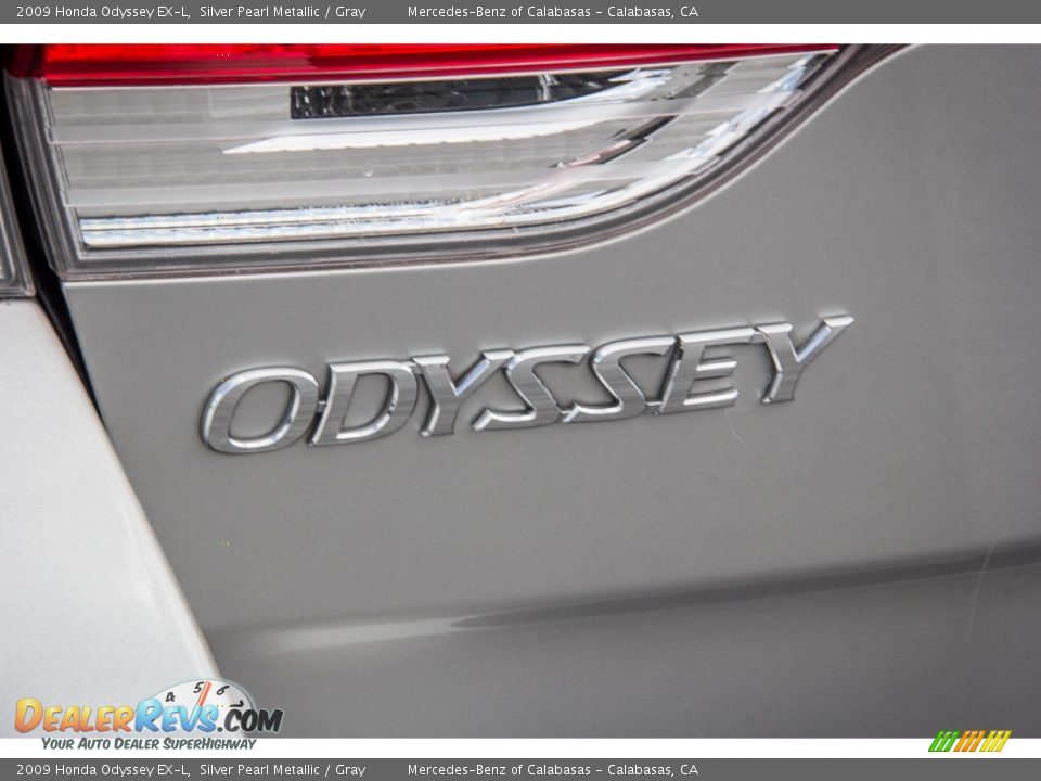 2009 Honda Odyssey EX-L Silver Pearl Metallic / Gray Photo #7