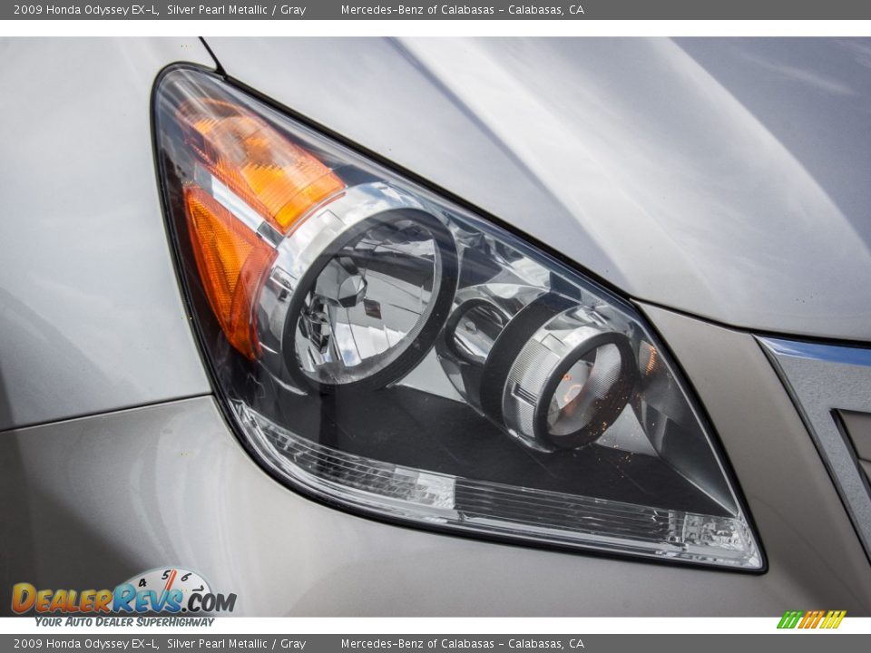 2009 Honda Odyssey EX-L Silver Pearl Metallic / Gray Photo #27