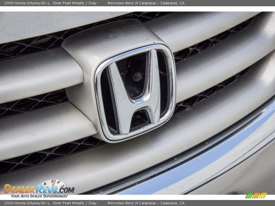 2009 Honda Odyssey EX-L Silver Pearl Metallic / Gray Photo #28