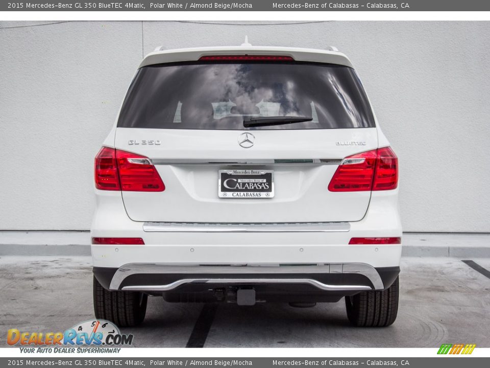 2015 Mercedes-Benz GL 350 BlueTEC 4Matic Polar White / Almond Beige/Mocha Photo #3