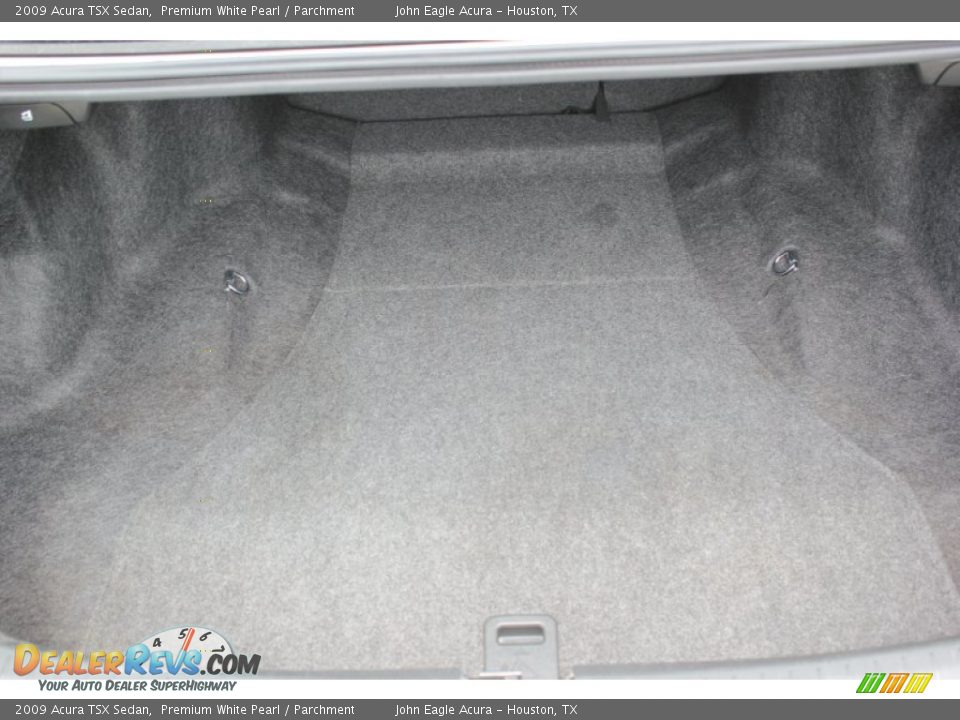 2009 Acura TSX Sedan Premium White Pearl / Parchment Photo #17