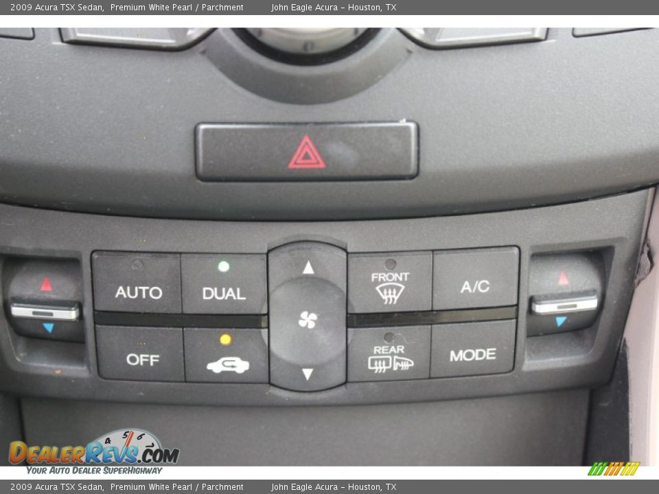 2009 Acura TSX Sedan Premium White Pearl / Parchment Photo #30