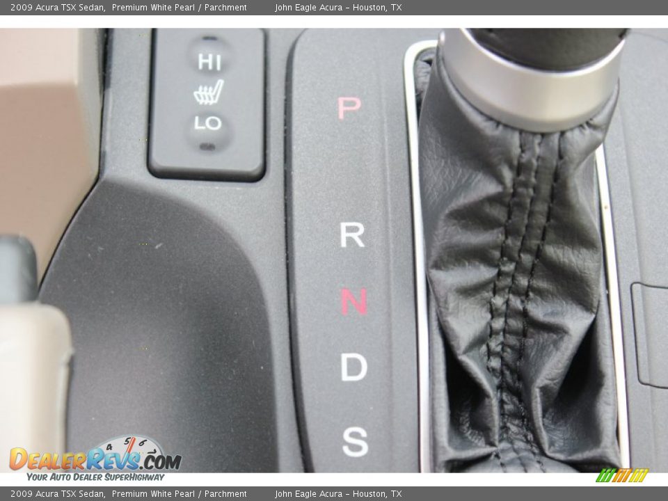 2009 Acura TSX Sedan Premium White Pearl / Parchment Photo #34