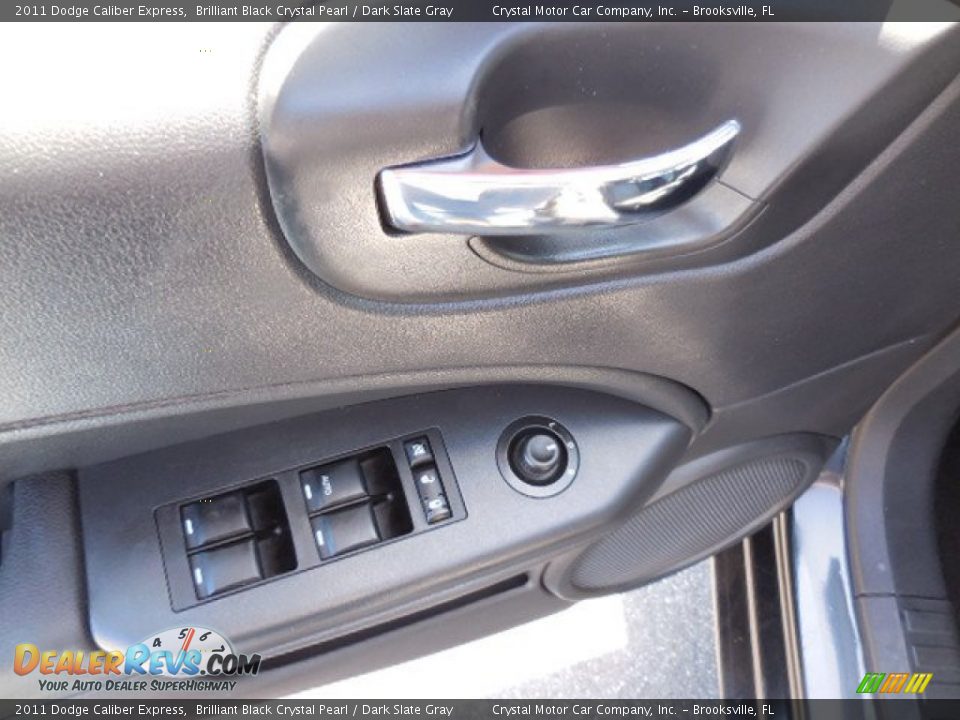 2011 Dodge Caliber Express Brilliant Black Crystal Pearl / Dark Slate Gray Photo #18