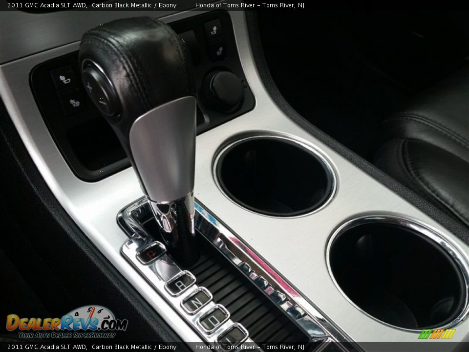 2011 GMC Acadia SLT AWD Carbon Black Metallic / Ebony Photo #19