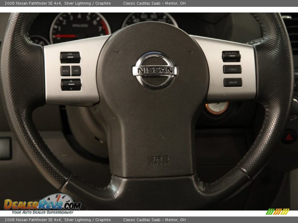 2008 Nissan Pathfinder SE 4x4 Silver Lightning / Graphite Photo #5