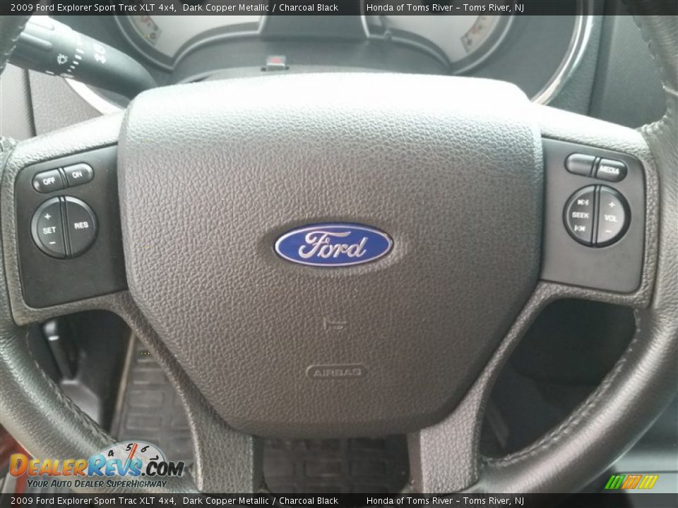 2009 Ford Explorer Sport Trac XLT 4x4 Dark Copper Metallic / Charcoal Black Photo #18