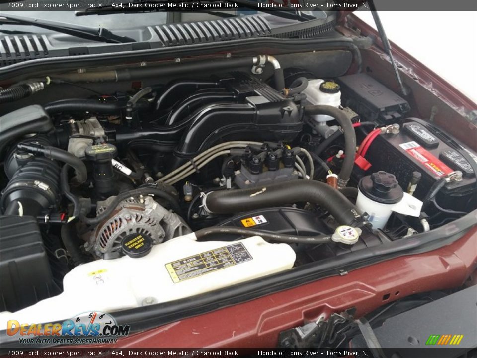 2009 Ford Explorer Sport Trac XLT 4x4 Dark Copper Metallic / Charcoal Black Photo #22