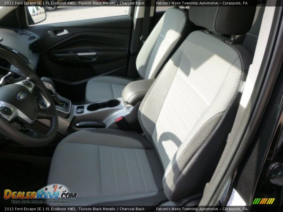 2013 Ford Escape SE 1.6L EcoBoost 4WD Tuxedo Black Metallic / Charcoal Black Photo #16
