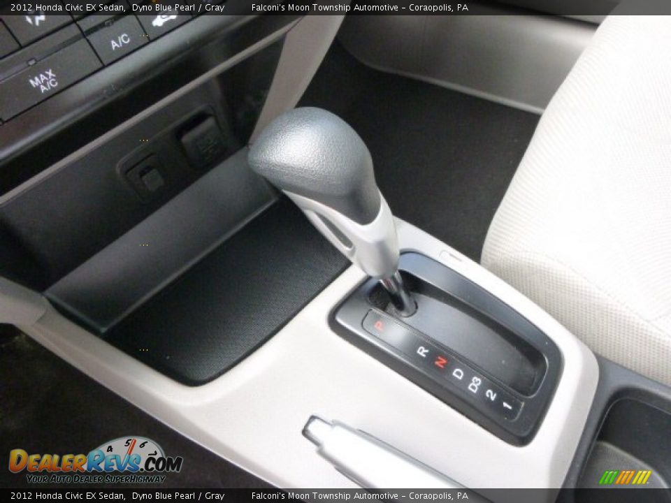 2012 Honda Civic EX Sedan Dyno Blue Pearl / Gray Photo #22