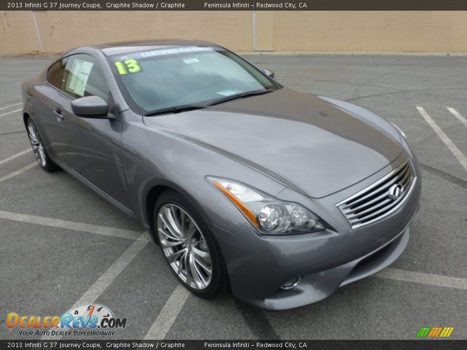 Front 3/4 View of 2013 Infiniti G 37 Journey Coupe Photo #1