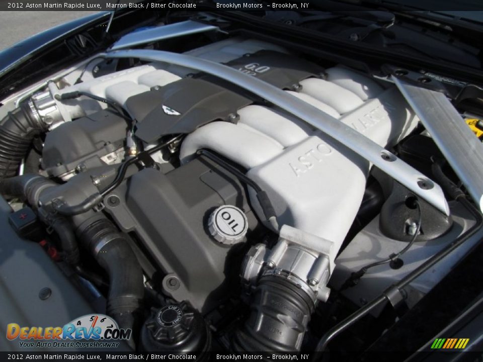 2012 Aston Martin Rapide Luxe 6.0 Liter DOHC 48-Valve V12 Engine Photo #28