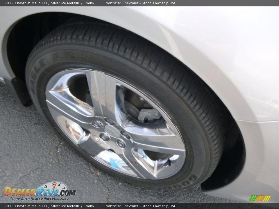 2012 Chevrolet Malibu LT Silver Ice Metallic / Ebony Photo #9