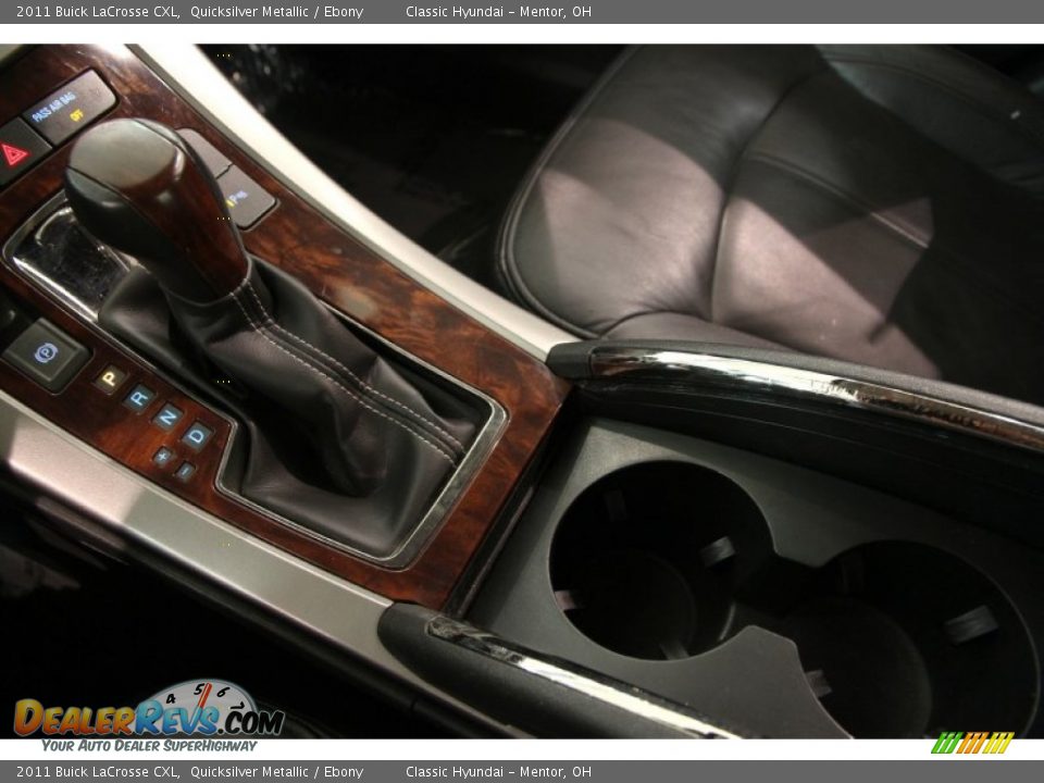 2011 Buick LaCrosse CXL Quicksilver Metallic / Ebony Photo #11