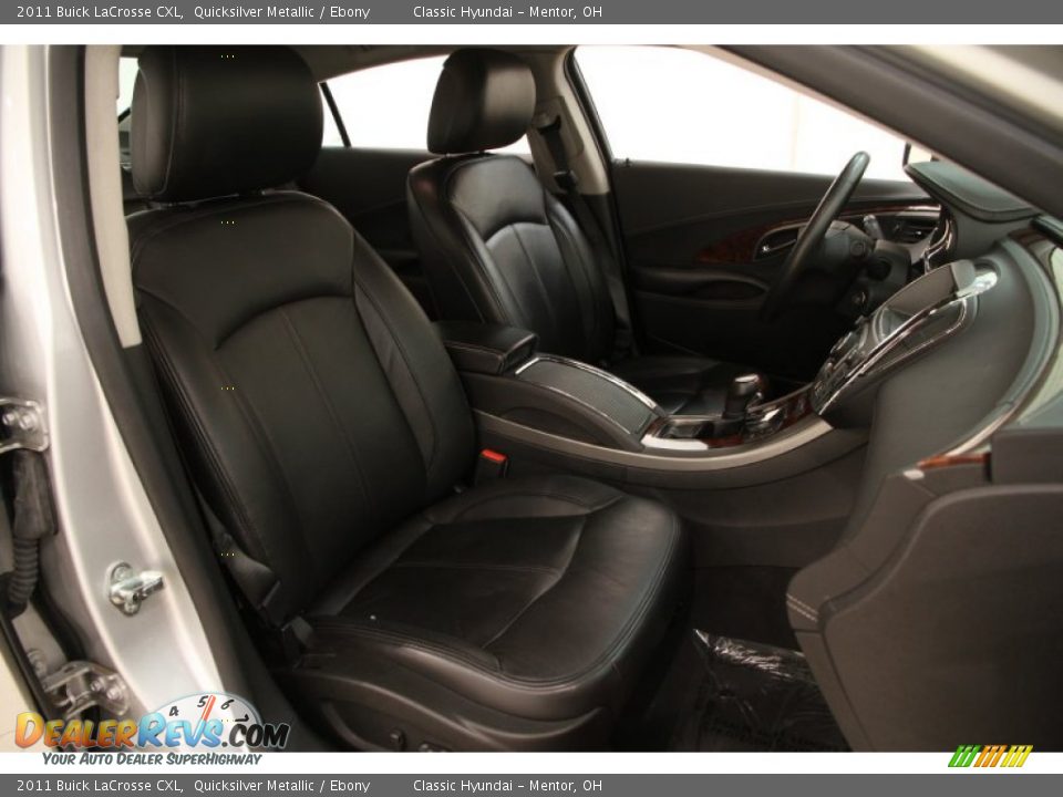 2011 Buick LaCrosse CXL Quicksilver Metallic / Ebony Photo #12