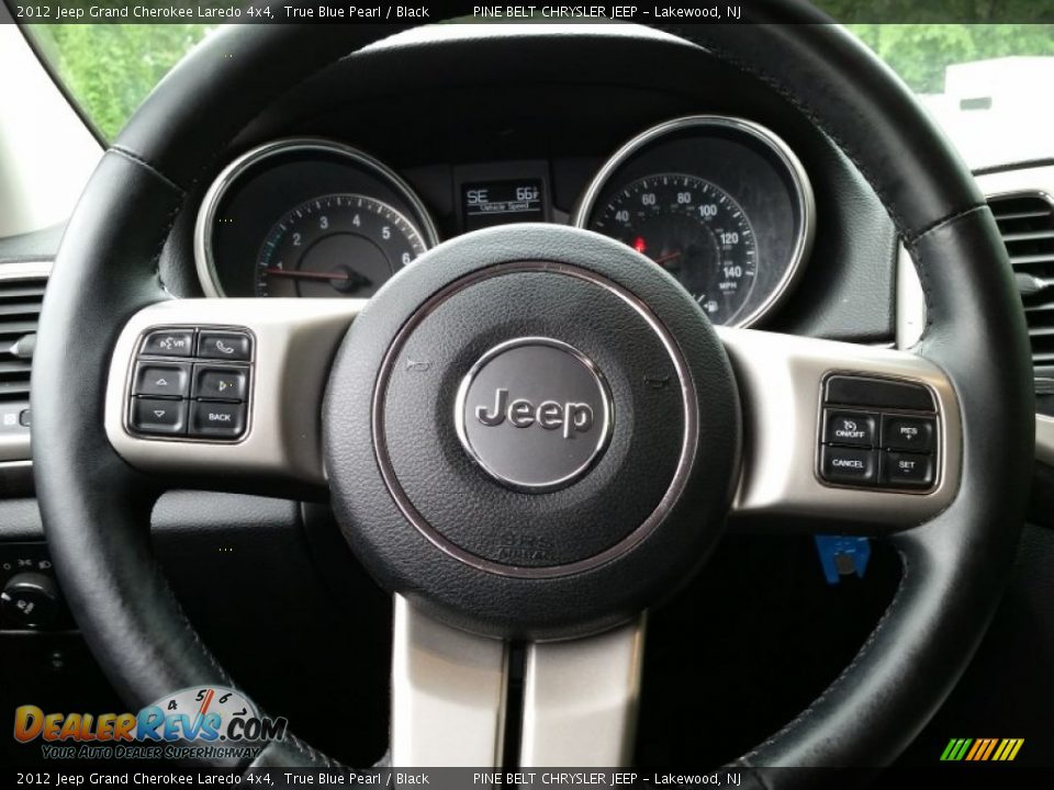 2012 Jeep Grand Cherokee Laredo 4x4 True Blue Pearl / Black Photo #15