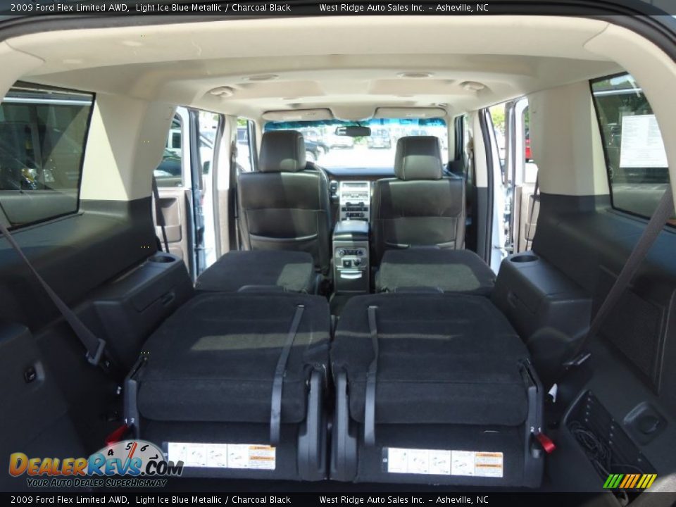 2009 Ford Flex Limited AWD Light Ice Blue Metallic / Charcoal Black Photo #15
