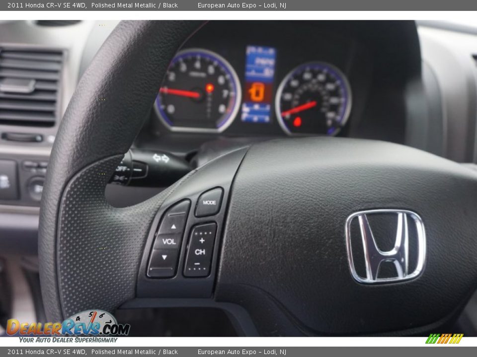 2011 Honda CR-V SE 4WD Polished Metal Metallic / Black Photo #29