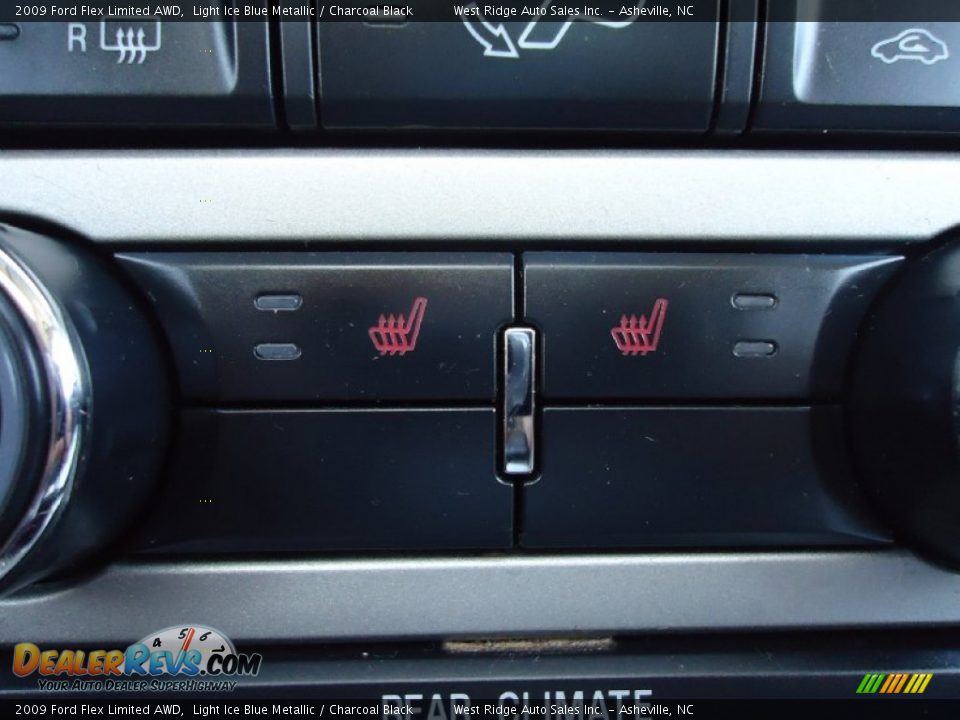 2009 Ford Flex Limited AWD Light Ice Blue Metallic / Charcoal Black Photo #30