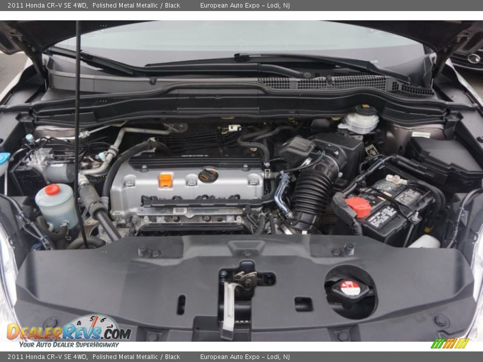 2011 Honda CR-V SE 4WD Polished Metal Metallic / Black Photo #32
