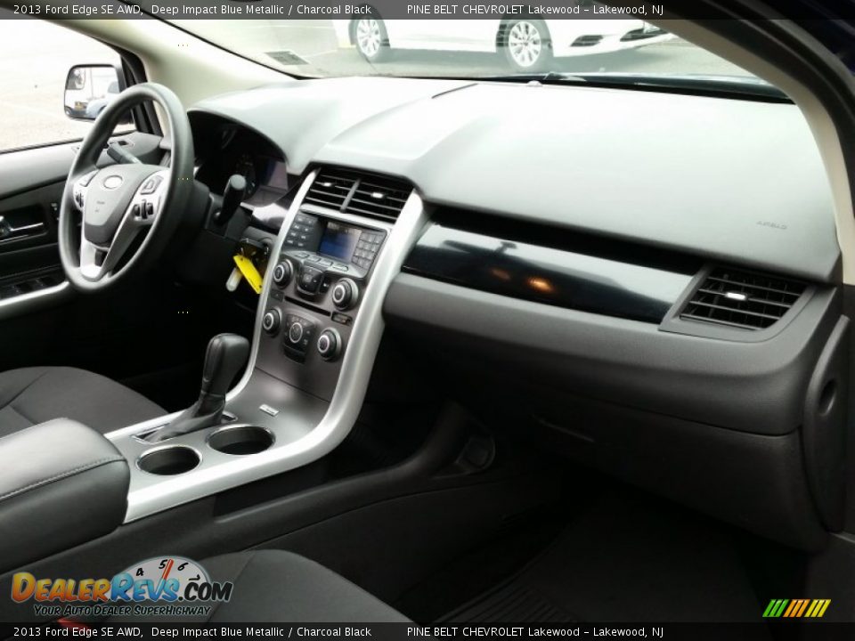2013 Ford Edge SE AWD Deep Impact Blue Metallic / Charcoal Black Photo #6