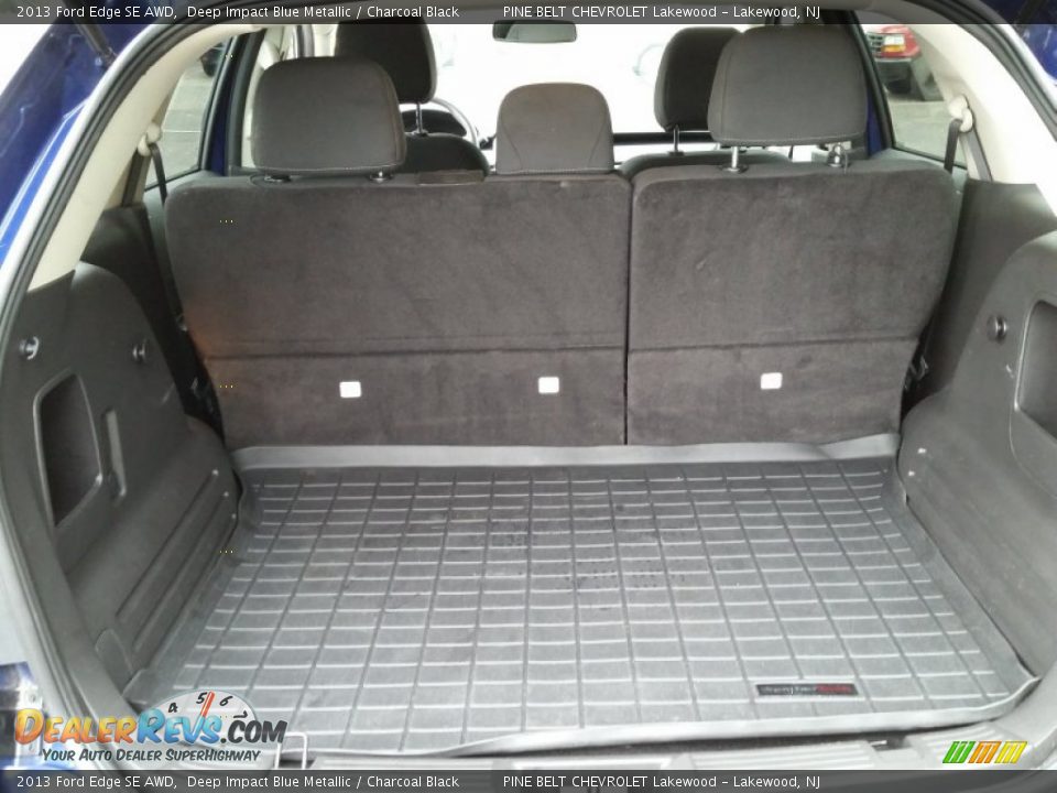 2013 Ford Edge SE AWD Deep Impact Blue Metallic / Charcoal Black Photo #9