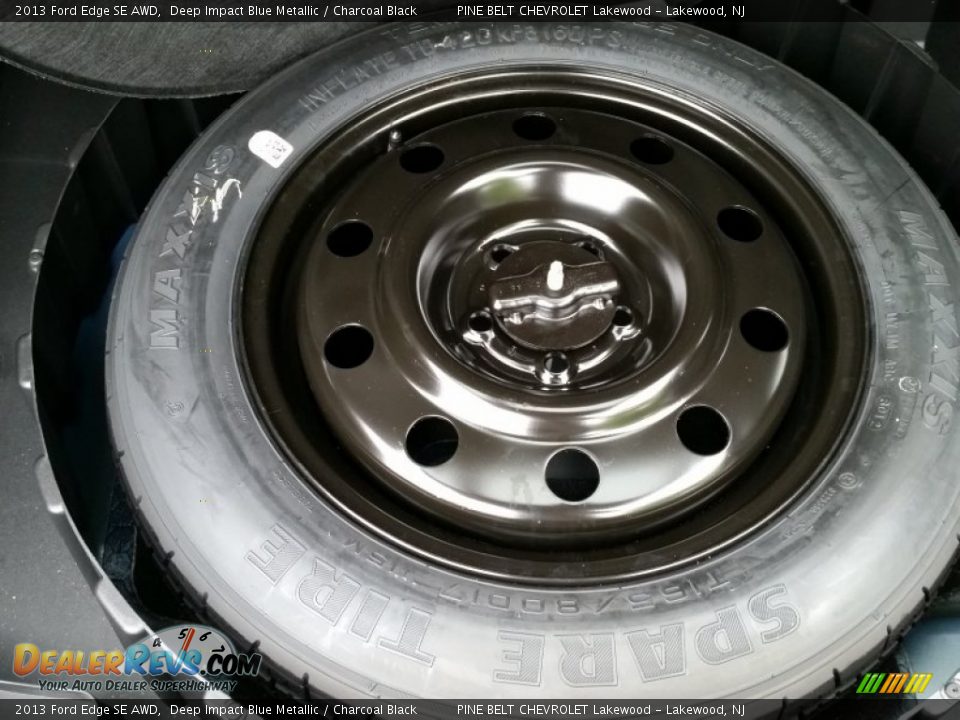 2013 Ford Edge SE AWD Deep Impact Blue Metallic / Charcoal Black Photo #10