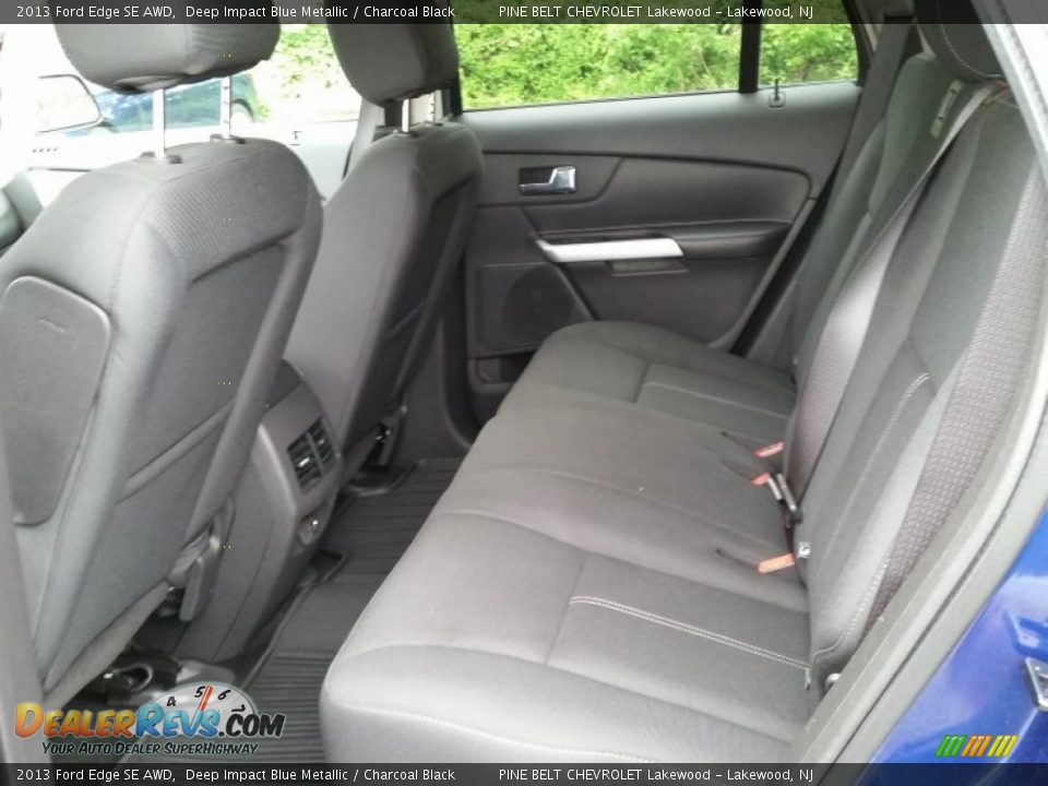 2013 Ford Edge SE AWD Deep Impact Blue Metallic / Charcoal Black Photo #13