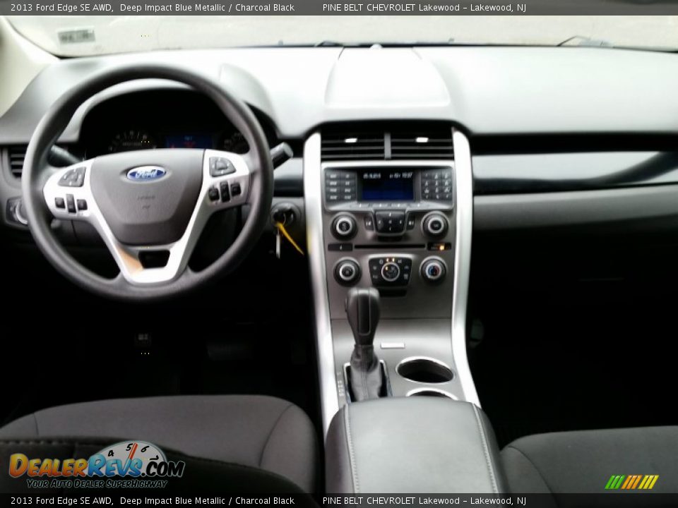 2013 Ford Edge SE AWD Deep Impact Blue Metallic / Charcoal Black Photo #14