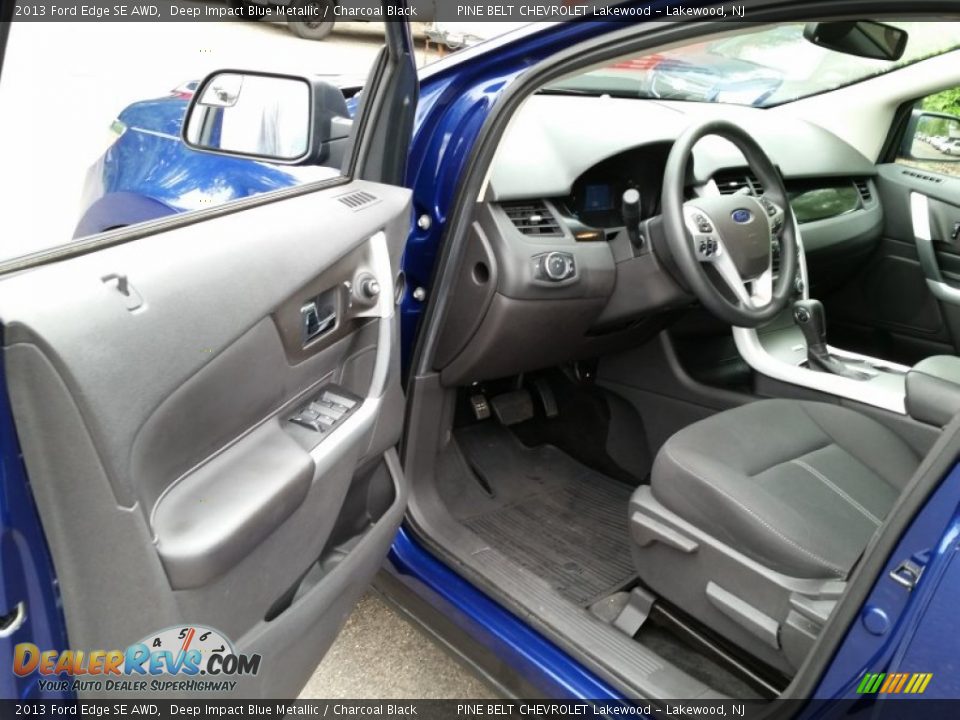 2013 Ford Edge SE AWD Deep Impact Blue Metallic / Charcoal Black Photo #18