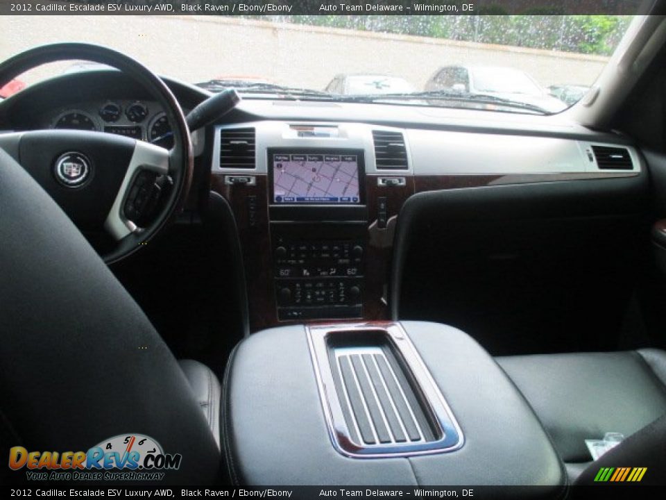 2012 Cadillac Escalade ESV Luxury AWD Black Raven / Ebony/Ebony Photo #20