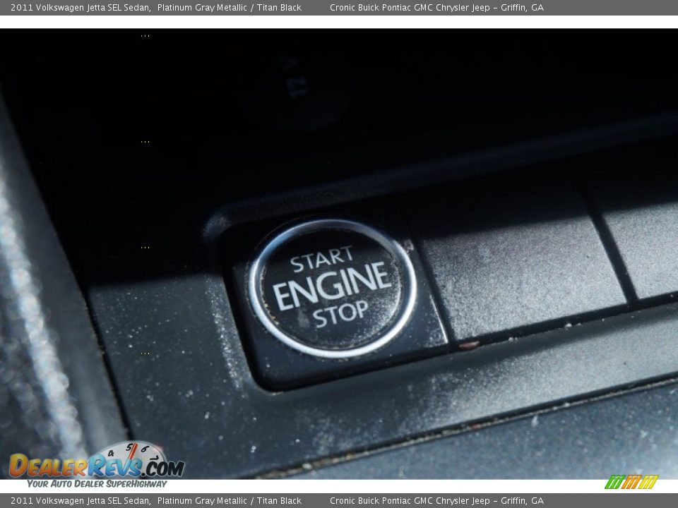 2011 Volkswagen Jetta SEL Sedan Platinum Gray Metallic / Titan Black Photo #23