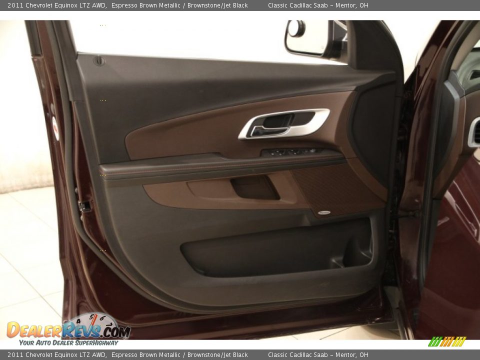 2011 Chevrolet Equinox LTZ AWD Espresso Brown Metallic / Brownstone/Jet Black Photo #4