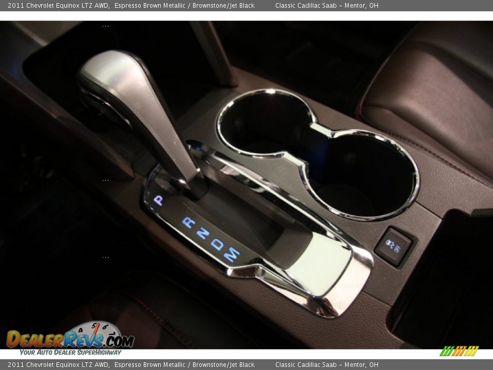 2011 Chevrolet Equinox LTZ AWD Espresso Brown Metallic / Brownstone/Jet Black Photo #10