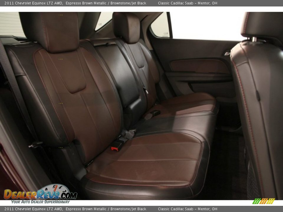 2011 Chevrolet Equinox LTZ AWD Espresso Brown Metallic / Brownstone/Jet Black Photo #12