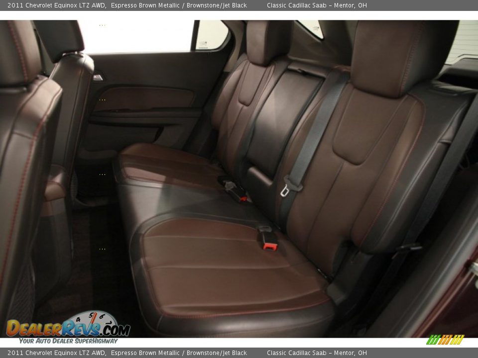 2011 Chevrolet Equinox LTZ AWD Espresso Brown Metallic / Brownstone/Jet Black Photo #13