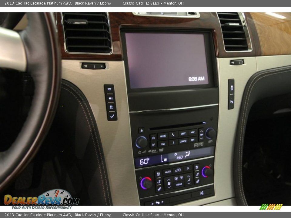 2013 Cadillac Escalade Platinum AWD Black Raven / Ebony Photo #8