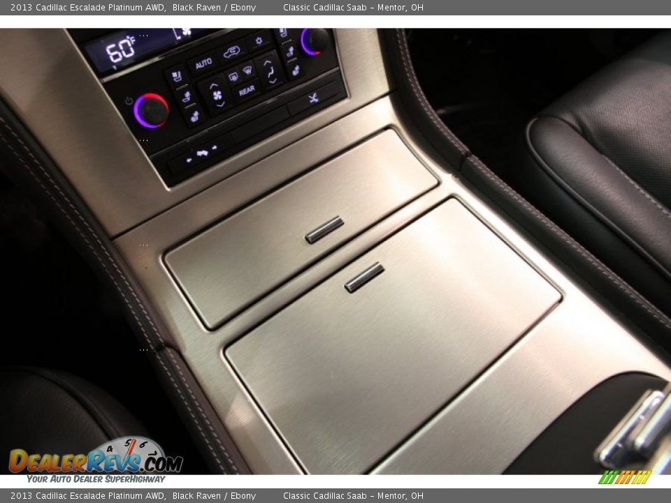 2013 Cadillac Escalade Platinum AWD Black Raven / Ebony Photo #12