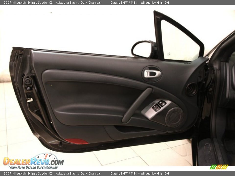 2007 Mitsubishi Eclipse Spyder GS Kalapana Black / Dark Charcoal Photo #5