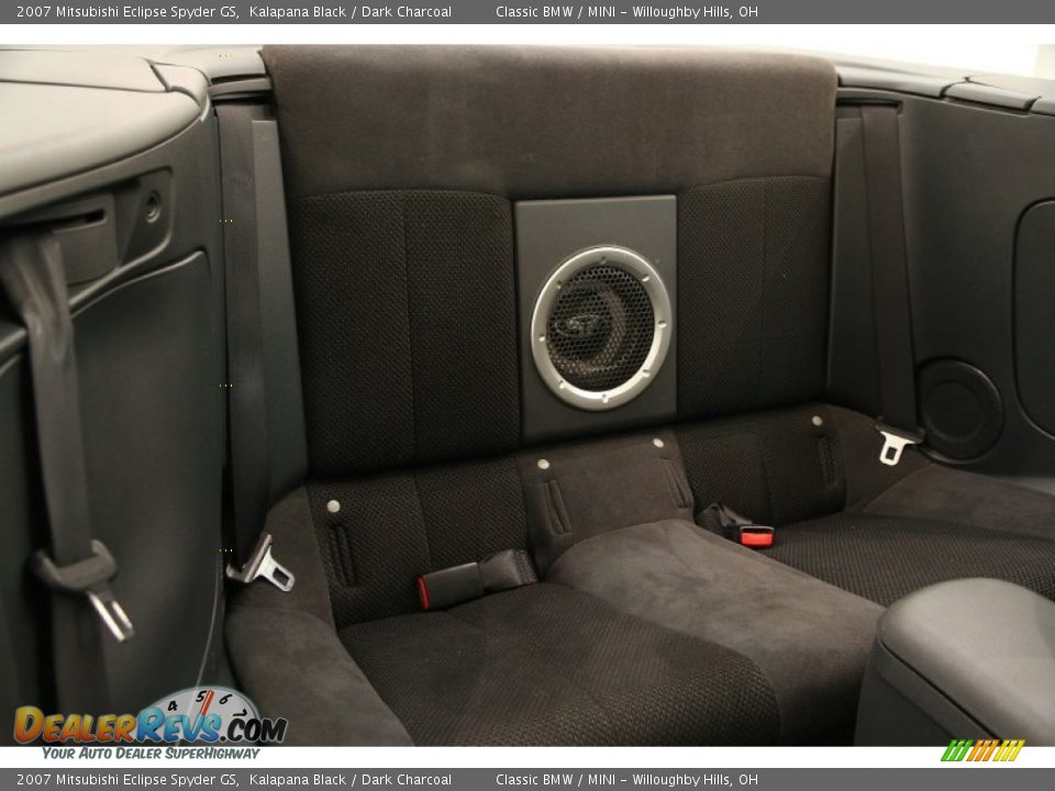 2007 Mitsubishi Eclipse Spyder GS Kalapana Black / Dark Charcoal Photo #15