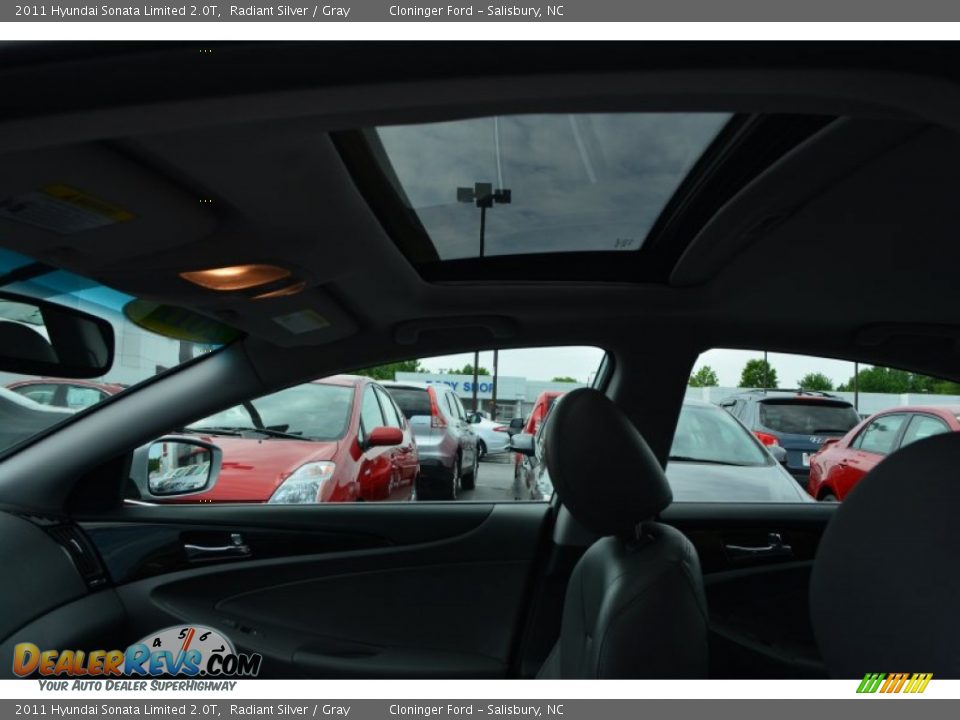 2011 Hyundai Sonata Limited 2.0T Radiant Silver / Gray Photo #19