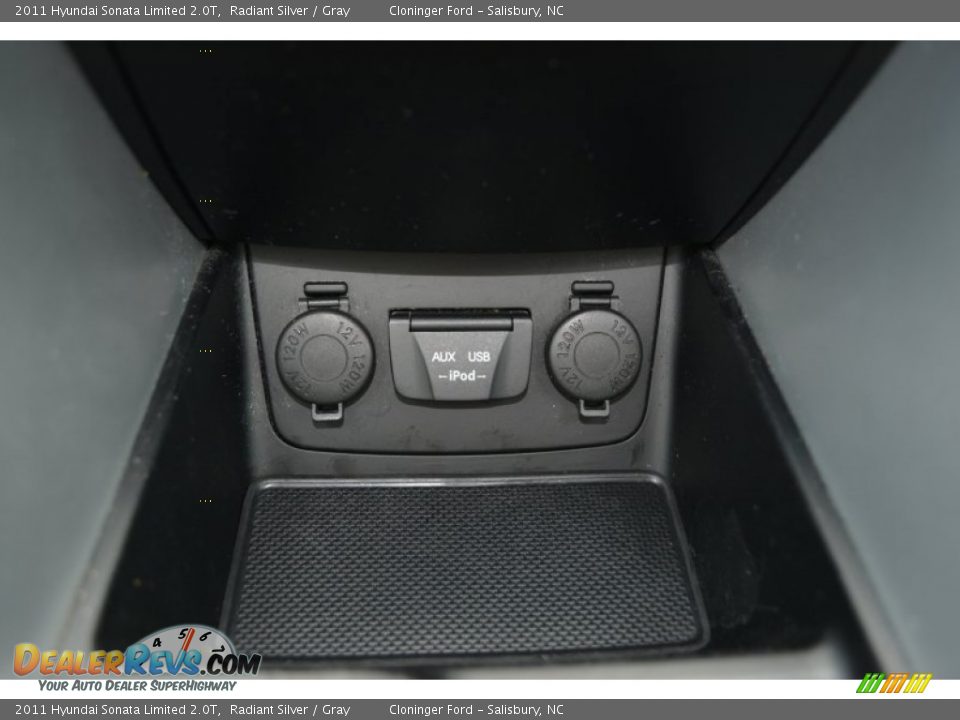 2011 Hyundai Sonata Limited 2.0T Radiant Silver / Gray Photo #20